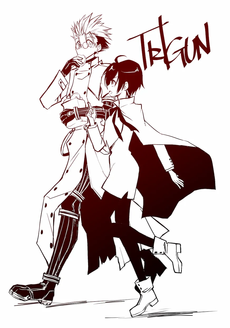 TRIGUN描いたのxx年ぶり…